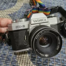 80304555 YASHICA Lens Film Camera Strap Tele Converter