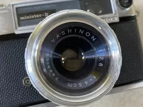 H-120890 YASHICA Film Camera Minister Yashinon Lens #3
