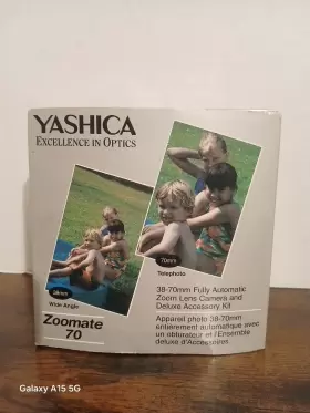 ZM7D1 YASHICA Zoomate Point Shoot Camera Panorama Adapter #2