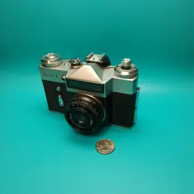 72121489 ZENIT Film Camera Ussr Lens