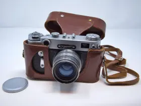 0046734 ZORKI Zopkuu Soviet Film Camera Lens