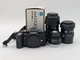 Minolta Maxxum 7000 35mm SLR Film Camera Bundle w/ 28mm 35-105 75-300 Lenses