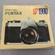 Honeywell Pentax SP1000 Instruction Manual Vintage Camera Guide Book