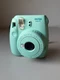 Fujifilm Instax Mini 9 Teal Green Instant Film y2k Camera w/Strap Battery WORKS