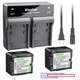 Kastar Battery Rapid Charger for Panasonic CGR-DU14 CGA-DU14 PV-GS150 PV-GS180