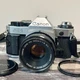 Canon AE-1 Program SLR Film Camera w/ Canon Lens FD 50mm F1.8sc!（shutter squeak）