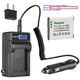Kastar Battery LCD AC Charger for Olympus Li-50B LI-50C Stylus 9000 Stylus 9010