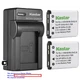 Kastar Battery Wall Charger for Olympus Li-40B Li-42B & Olympus FE-4000 Camera