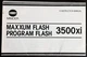 Original Minolta Maxxum 3500xi Flash User Manual 1991 Edition - Very Good