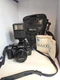 Minolta Maxxum 7000 AF 35mm Film Camera w/ Minolta Lens + Fujica Flash + Bag 