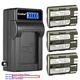 Kastar Battery LCD Wall Charger for BP-511 CB-5L Canon EOS 5D EOS 10D EOS 20D