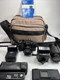 Ricoh KR-30SP SLR 35MM FIlm Camera & Grip W/ 50mm F2 Lens Working GREAT READ!!