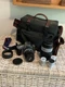 Canon EOS 3000N 35mm SLR Film Camera with 28-80mm Lens Silver With Carry Case +