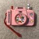 Rare 1998 Vintage Sanrio Puroland Pink Toy Camera Hello Kitty Pochacco Keroppi