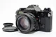 Canon Ae-1 Program Black Slr Film Camera New Fd 50mm F1.4 【Exc+5】 7317
