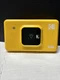 Kodak C210 Mini Shot 2 Instant Camera Yellow Tested Works