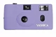 Used Imported  YASHICA MF 1 35mm Film Camera with 1 Roll of 35mm Film (Purple) f