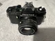 Pentax MV1 35mm Film Camera SMC Pentax-M 50mm f/2 Tested Working Clean Lens
