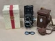 Rolleiflex 3.5F TLR Film Camera Planar 75mm w/ Case, Hood. Cap, Case & Box -Nice