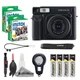 Fujifilm Instax Wide 400 Camera (Jet Black) w/ 40 Wide Film & Cleaning Kit