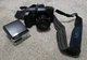 Minolta Maxxum 5000 AF 35mm SLR Film Camera w/ 1800 AF Auto Flash Attachment 