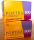KODAK PORTRA 2-Pack 800 ISO 35mm Color Negative Film NEW FRESH  36 exp per roll