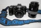 Minolta Maxxum 7000 35mm Film Camera + 50mm & 100-200mm Lenses Works FILM TESTED