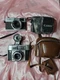 CANON Canonet 28 Rangefinder & Agfa Optima II S  35mm Film Cameras UNTESTED 