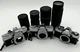 Minolta SRT 102 , SRT 101,  XG-7 Lot with Lenses Vintage (For Parts)