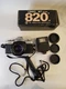 minolta xg-1 film camera and cimco mt series 820 lens
