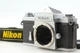 [Near MINT] Nikon F Eye Level Silver SLR 35mm Film Camera Body 6436308 JAPAN