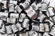 RARE WHITE KODAK 800 ISO EMPTY SHOT 25PC LOT 35MM FILM ART CRAFT DISPLAY VINTAGE