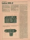 Leica M4-2/Topcon Super DM - Original Camera Magazine Report -