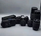 MINOLTA X7-A 35mm Film Camera With Extrs Lenses Flash