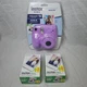 Fujifilm Instax Mini 7+ Instant Camera Bonus Pack With Expired Film, Lavender 