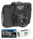Holga 120N Medium Format Film (Black) with Ilford HP5 120 Film Bundle and Mic...