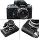 For Nikon F2 F2S F2A F2AS Handmade Genuine Real Leather Half Camera Case Bag 