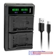 Kastar Battery LTD2 Charger for Panasonic CGR-DU07 CGA-DU07 PV-GS150 PV-GS180
