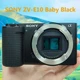 Sony Alpha ZV-E10 24.2MP Compact Mirrorless Digital Camera Body Only Black