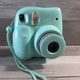 Fujifilm Instax Mini 7+ Plus Instant Camera Light Green Dream Tested Working