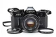 [NEAR MINT] Canon AE-1 Black 35mm Film Camera New FD NFD 50mm F/1.8 Lens Japan