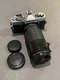 Minolta XG-1 35mm SLR Film Camera W/  Vivitar 70-200mm Zoom Lens. Working Read