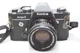 Konica Acom-1 SLR Film Camera w/Hexanon AR 50mm f/1.7 From Japan #A1508.1509