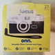 NEW - ONN. Focus Reuseable 35mm Camera w/ Flash - Black/Silver - 27 Exposures