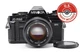 [Near MINT] Minolta New X-700 Black Film Camera MD 50mm f/1.4 Lens From JAPAN