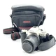 Pentax ZX-50 35mm SLR Film Camera w/ 35-80mm Lens & Pentax Bag Untested