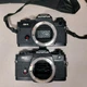 Two Olympus OM4 PARTS CAMERAS