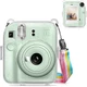 For Fujifilm Instax Mini 12 Instant Camera Clear Case Crystal Hard Shell Cover