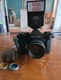 RARE Sears 2000 ES 35mm SLR Camera - SHUTTER FIRES - Fast 55mm f/1.4 Lens Bundle
