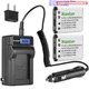 Kastar Battery LCD AC Charger for Olympus Li-40B Li-42B & Olympus FE-360 Camera